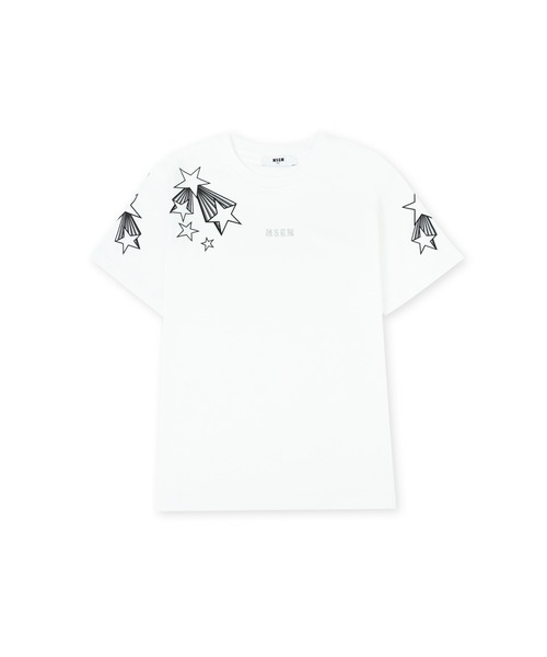MSGM tシャツ MSGM(エムエスジーエム)Baby ブランドロゴ半袖T
