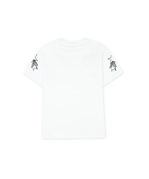 MSGM MILANO Tシャツ キッズサイズＳＳ MSGM KIDS tシャツ SHOOTING STARS プリントTシャツ キッズ 子供