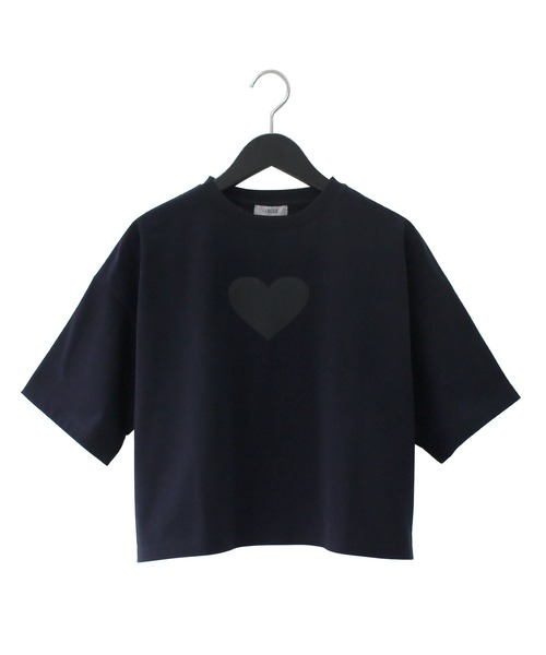 tシャツ 半袖 クロップドハートプリントT レディース : ZOZOTOWN Yahoo 