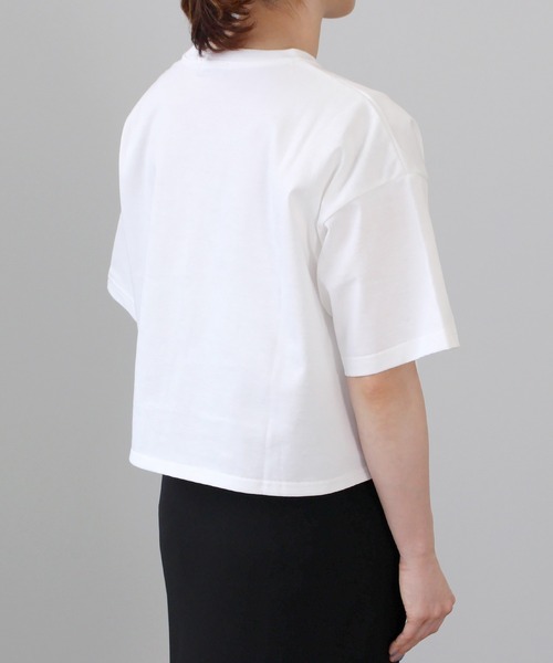 tシャツ クロップドハートプリントT レディース tシャツ クロップドハートプリントT レディース : ZOZOTOWN