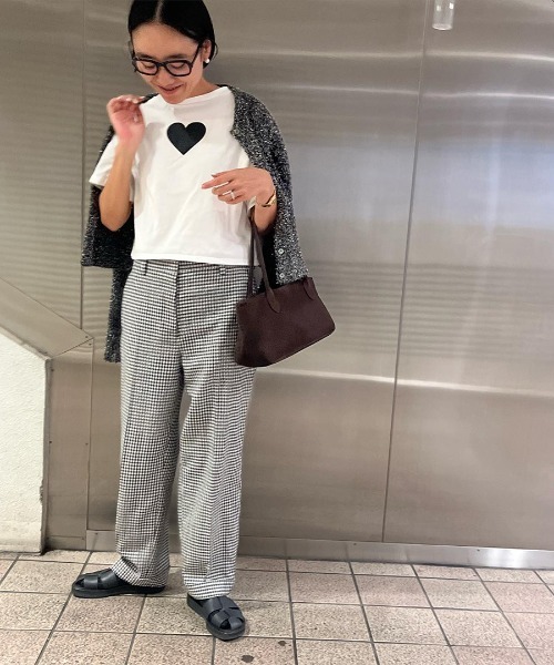 tシャツ クロップドハートプリントT レディース tシャツ クロップドハートプリントT レディース : ZOZOTOWN