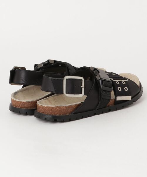 Sacai」 サンダル「A.P.C.コラボ」 42 ブラック メンズ : 77751581 