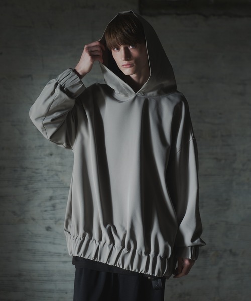 DOOPZ（ドープス） パーカー Gather Drape Hoodie - ギャザードレープ