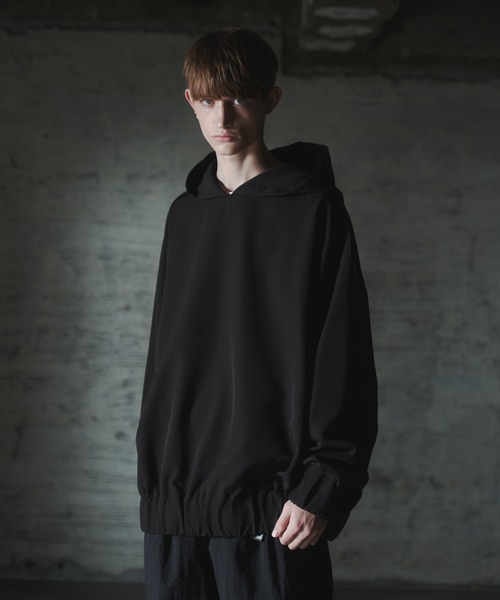 DOOPZ（ドープス） パーカー Gather Drape Hoodie - ギャザードレープ