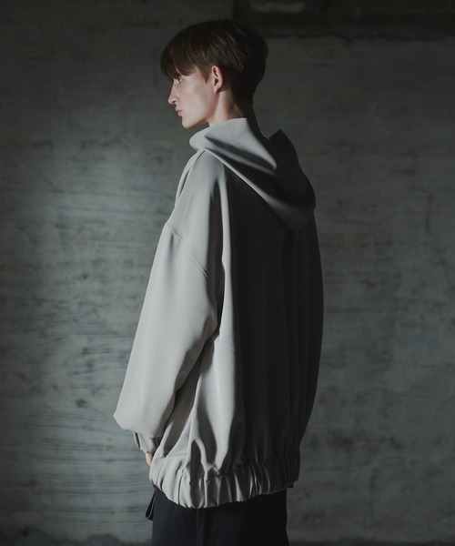 DOOPZ（ドープス） パーカー Gather Drape Hoodie - ギャザードレープ