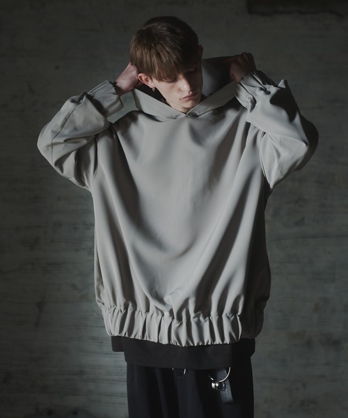 DOOPZ（ドープス） パーカー Gather Drape Hoodie - ギャザードレープ