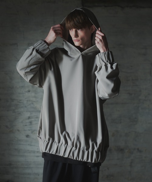 DOOPZ（ドープス） パーカー Gather Drape Hoodie - ギャザードレープ