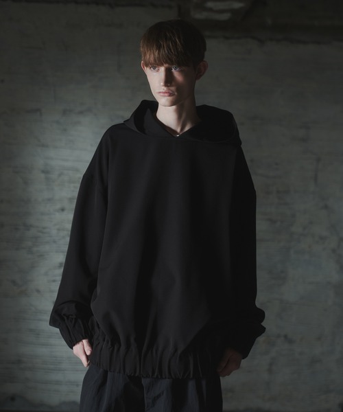 DOOPZ（ドープス） パーカー Gather Drape Hoodie - ギャザードレープ