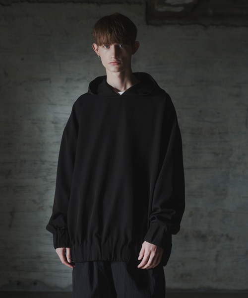 DOOPZ（ドープス） パーカー Gather Drape Hoodie - ギャザードレープ