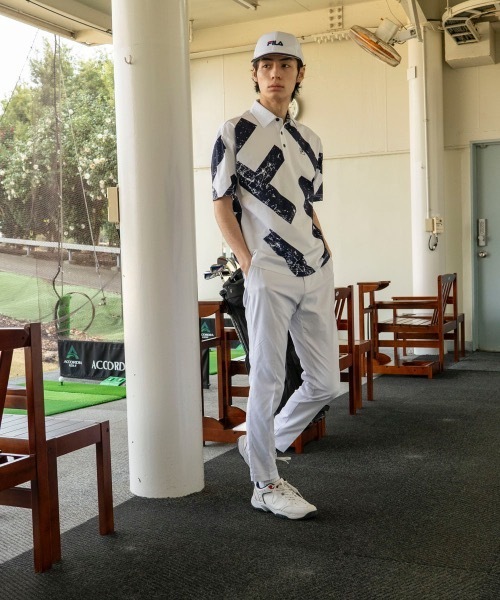 FILA ゴルフウェア メンズ ゴルフパンツ ロングパンツ