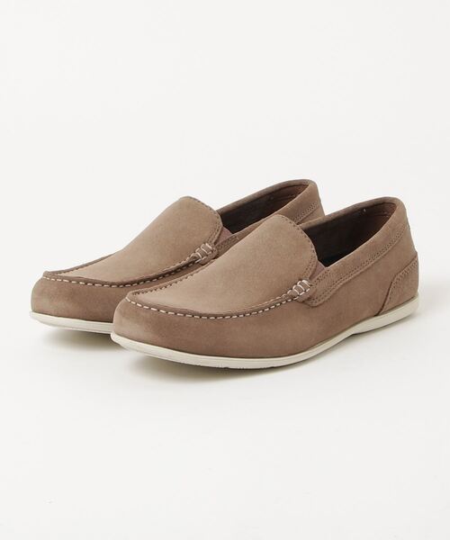 Rockport ブラウン デッキシューズ ROCKPORT（ロックポート） デッキシューズ 「MEN」グラント ベネチアン