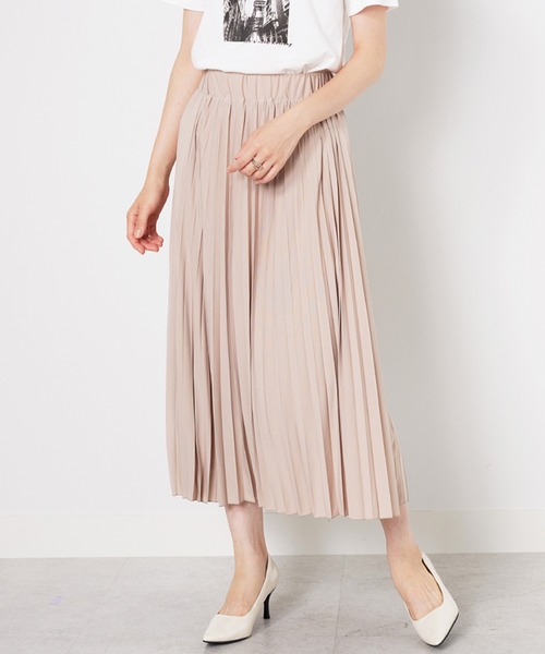 BELLUNA PLUS（ベルーナプラス） スカート 洗っても形が崩れにくい