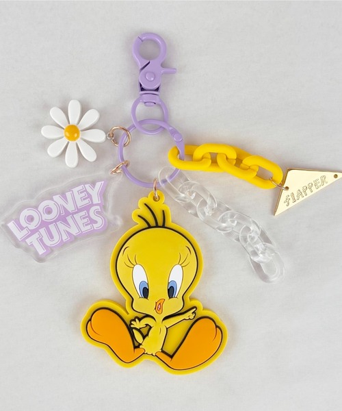 flapper_bags キーホルダー LOONEY TUNES×Flapper Tweetyじゃらじゃら