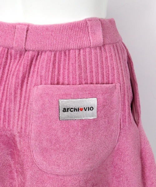 archivio スカート 「LADIES」モールニットフレアスカート「2024