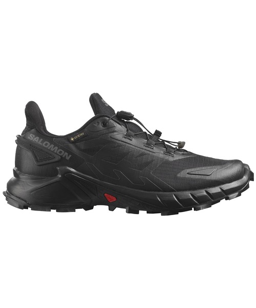 23cm 新品 SALOMON CROSS スニーカー ブラック SALOMON（サロモン） スニーカー スーパークロス4 ゴアテックス