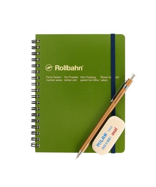Rollbahn 手帳 ロルバーン ポケット付メモL : ZOZOTOWN Yahoo!店