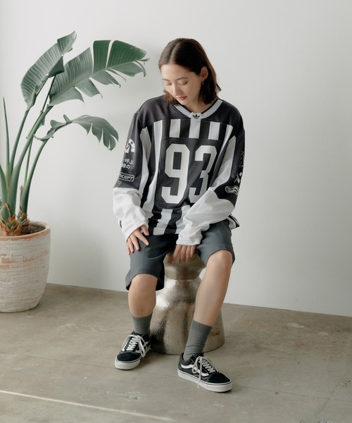 adidas tシャツ adidas/アディダス ORI TEAM 93 JER SL 長袖T