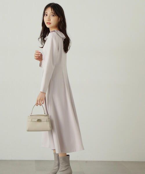 PROPORTION BODY DRESSING ワンピース デザインフレアーギャザー