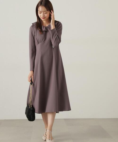 PROPORTION BODY DRESSING ワンピース デザインフレアーギャザー