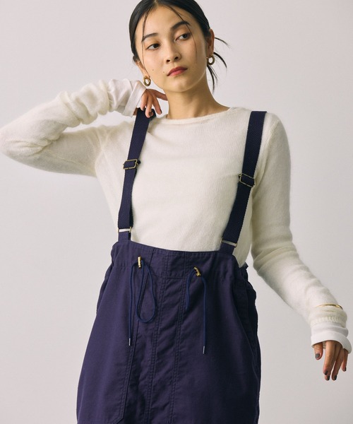 BABYLONE キッドモヘアクルーネックプルオーバー BABYLONE ニット セーター キッドモヘアクルーネックプル