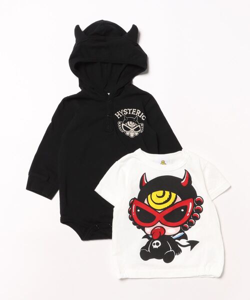 602.HYSTERIC MINI ミニラ　ベビー服セット 黒 HYSTERIC MINI おすすめ人気商品一覧 通販 - Yahoo!ショッピング