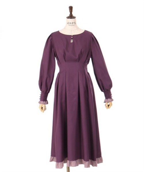 アマベル　ワンピース　axes femme axes femme（アクシーズ ファム） ワンピース ベルシックワンピース