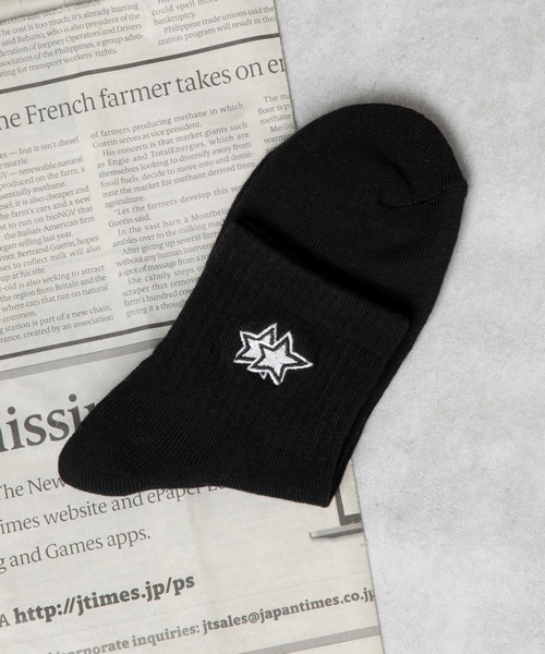 しょーご出品 別注NEWJACK刺繍ソックス[品番：WG010091123]｜WEGO【MEN
