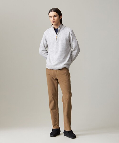 J.PRESS（J.プレス） セーター ニット 「Cash Lamb's Wool」ハーフ