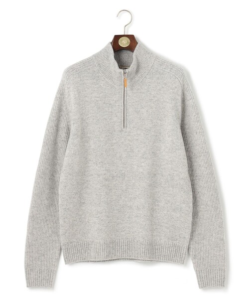 J.PRESS（J.プレス） セーター ニット 「Cash Lamb's Wool」ハーフ