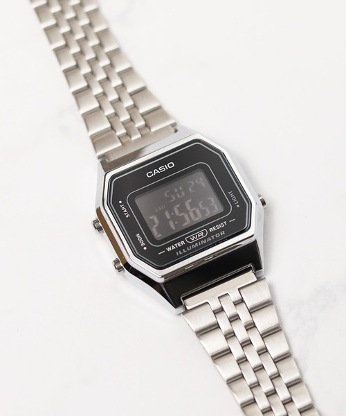 カシオ　CASIO A168WECK-7A | Vintage Silver | CASIO