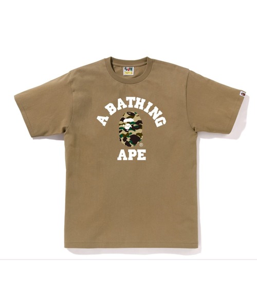 NEW【A BATHING APE】TRIAL CAMO COLLEGE TEE Tシャツ TRIAL CAMO COLLEGE TEE | bape.com