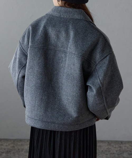 ballbasic アウター vintage ブルゾン oops クロップド変形ブルゾン | AMBERMADAM.JP