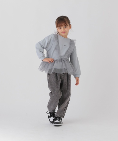 na.ma1220② GLOBAL WORK（グローバルワーク） パンツ GOODデニムワイド/T/234559