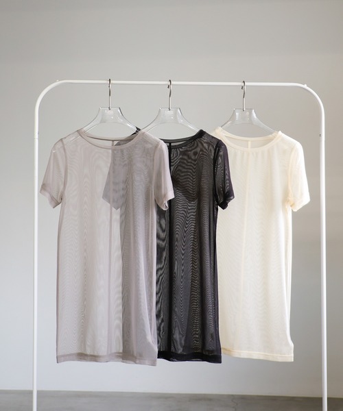 LOUNGEDRESS シアーチャームロンT セール】シアーチャームロンT（Tシャツ/カットソー
