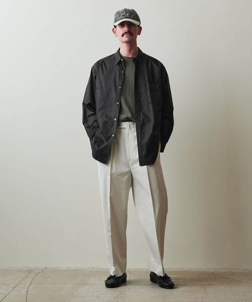 トップス Stevenalan loose fit shirts STEVEN ALAN tシャツ 「Steven Alan」 C/R 88/12 クルーネック T