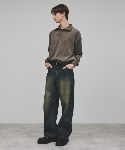 tk タケオキクチ バレルデニムパンツ　新品タグ付 tk.TAKEO KIKUCHI ジーンズ バレルデニムパンツ メンズ