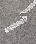 tシャツ レースリボン2wayオフショルトップ...の詳細画像5