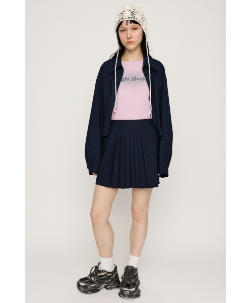 スカート Crispy Shirt Pressed Skirt THIRD MAGAZINE(サードマガジン)｜#7 SKIRT セブン スカート