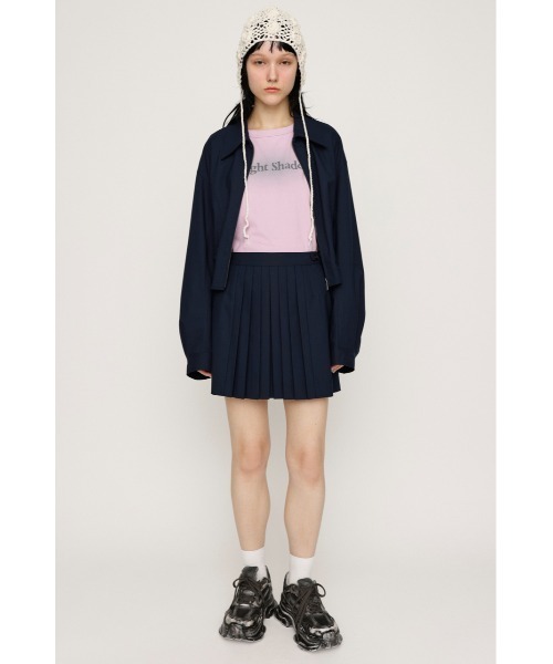 SLY（スライ） スカート 「セットアップ可」FRONT PLEATS S/SK