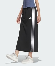 新品　adidas ニットスカート 3本ライン 黒　タイトスカート adidas スカート アディダス スリーストライプス ニットスカート