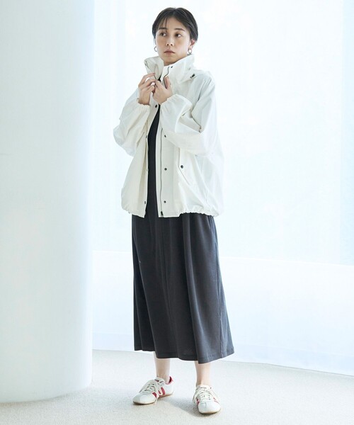 unfilo フーディブルゾン UNFILO ブルゾン アウター 「洗える」フーディブルゾン