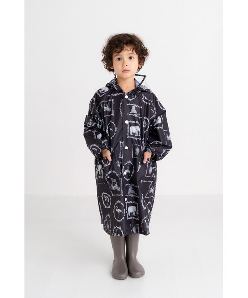 くまカッパ FABHUG（ファブハグ） カッパ レインコート カッパ 「収納巾着袋付き