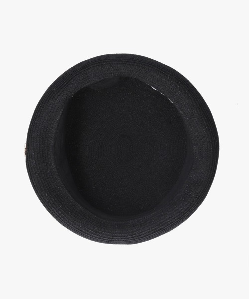 シャポードオー Chapeau d' O ベレー帽 黒ブラック ラメブラック Chapeau d' O 帽子 ベレー帽 Lame Silk Braid Beret