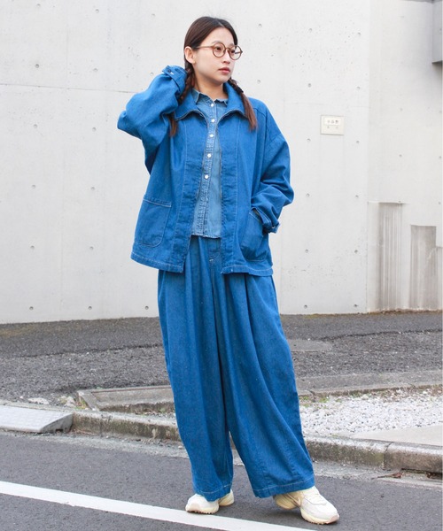 HARVESTY/デニムジャケット HARVESTY デニムジャケット gジャン / ハーベスティー NEP DENIM