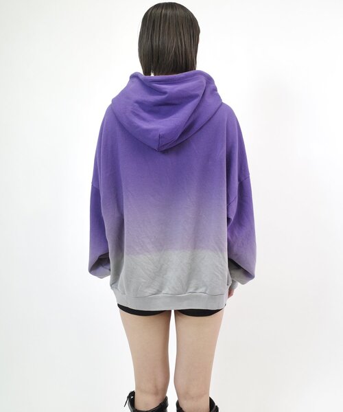 WHO'S WHO gallery パーカー グラデーションパーカー レディース