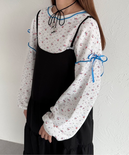 H*K様 KAPITAL ワッフル サーマル ロンT Tシャツ 花柄 H*K様 KAPITAL ワッフル サーマル ロンT Tシャツ 花柄 kutir t