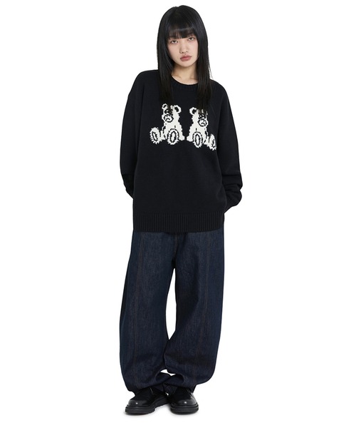 OY ニット セーター 「OY/オーワイ」 SEATED ODOLLY KNIT/シー