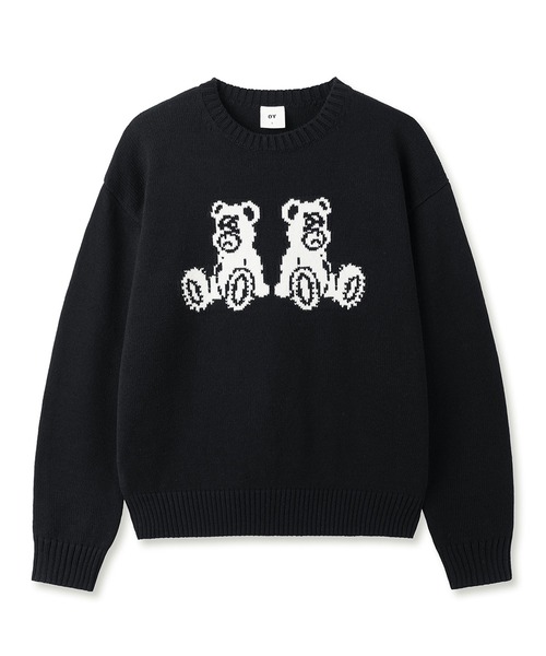 ニット セーター 「OY/オーワイ」 SEATED ODOLLY KNIT/シーティドオードリーニット レディース メンズ OY/オーワイ』 SEATED ODOLLY KNIT/シーティドオードリーニット