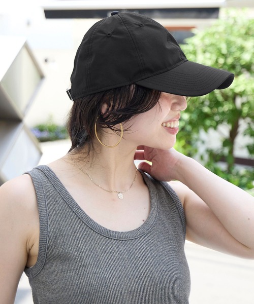 新品ドルチェ　撥水キャップ point cap/black | maison de Dolce.