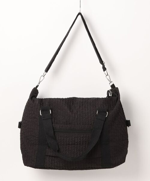 ♡Hc裏左1003 デオロン ボストンバッグ ブラック 消臭 抗菌 ほぼ未使用 TONE SELECT GOODS ボストンバッグ Liaa/ぽこぽこ ボストン キャリー